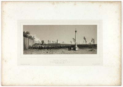 Ouverture de la première parallèle, de Souvenirs d