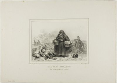Pauvres enfants ! Que Dieu ait pitié de leurs âmes ! - Denis Auguste Marie Raffet