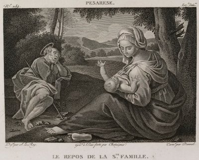 Denis-Sébastien Leroy, Chataigner et Dennel - Le Repos de la sainte Famille, d