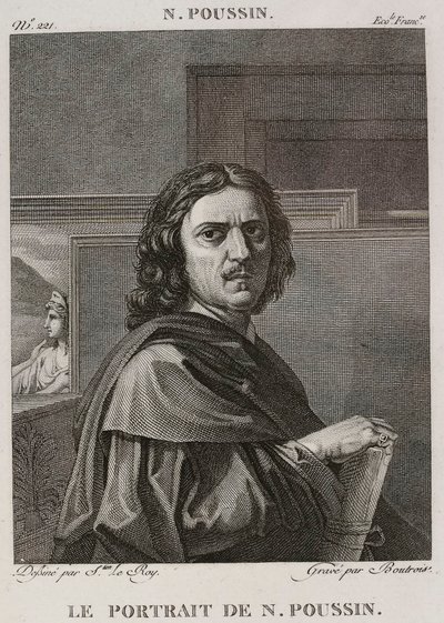Denis-Sébastien Leroy et Boutrois - Le Portrait de Nicolas Poussin, d
