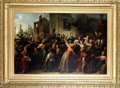 La promenade de Lincoln à travers Richmond, 1866 - Dennis Malone Carter