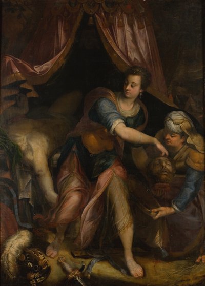 Judith avec la tête d