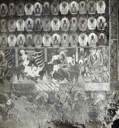 Les mille bouddhas et nidāna de Dame Sumati, grotte 275, mur nord, grottes de Dunhuang, Chine - Desmond Parsons
