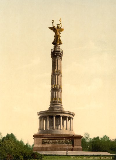 Colonne triomphale, Berlin, Allemagne, vers 1900 - Detroit Publishing Co.