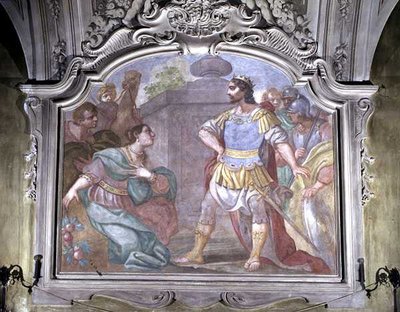 Esther intercède auprès du roi Assuérus, du Réfectoire - Diacinto Fabbroni