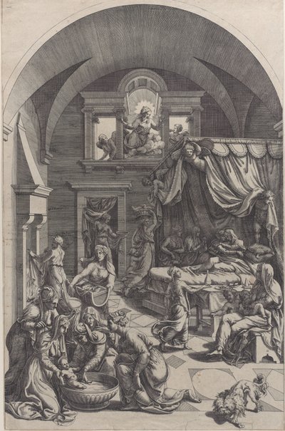 Naissance de Saint Jean-Baptiste, 1555-1588 - Diana Mantuana