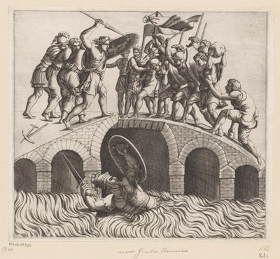 Horatius Coclès dans le Tibre - Diana Mantuana