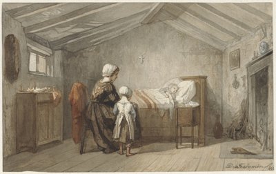 Mère et fille au chevet d