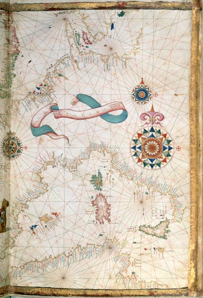 Corse, Sardaigne et Sicile, détail d