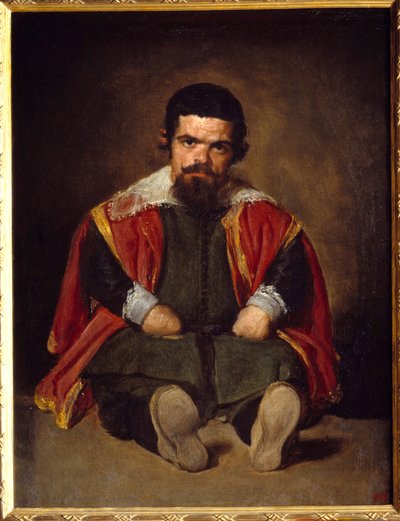 Portrait du bouffon Sebastien De Morra - Diego Velázquez