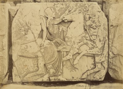 [Athènes - fragment de sculpture, frise du Parthénon] - Dimitrios Constantin