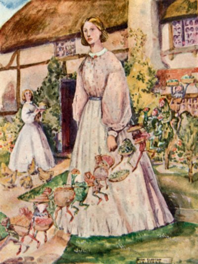 Illustration pour Goblin Market de Christina Rossetti - Dion Clayton Calthrop