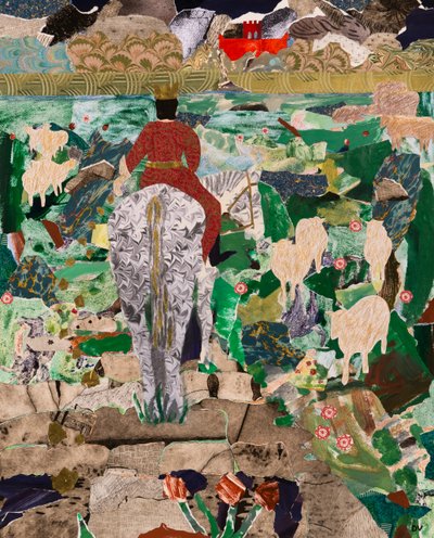 Le début de la Magna Carta (collage) - Dione Verulam