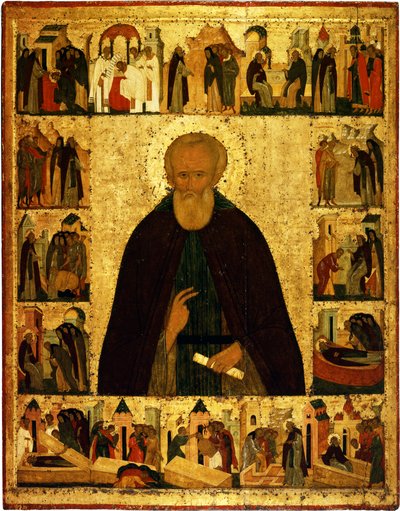 Saint Dmitry Prilutsky avec des scènes de sa vie, vers 1503 - Dionysius