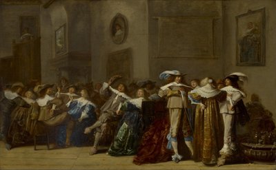 La joyeuse compagnie - Dirck Hals