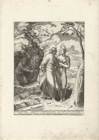 Le Christ aime la vérité, mais elle est haïe par les malfaiteurs (Triomf van de waarheid) - Dirck Volckertsz. Coornhert