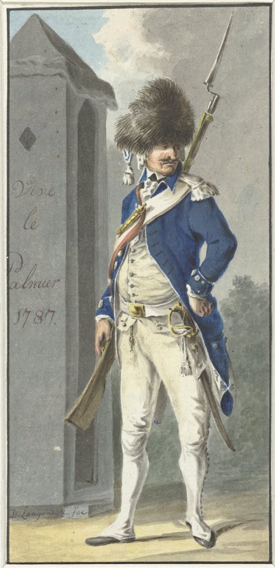 Uniforme de la Société de tir de Rotterdam de Palmboom - Dirk Langendijk