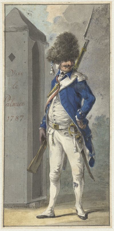 Uniforme de la Société de Tir de Rotterdam de Palmboom - Dirk Langendijk