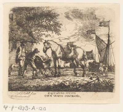 Nourrir le cheval - Dirk Langendijk