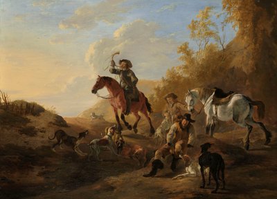 Chasseurs au repos - Dirk Stoop