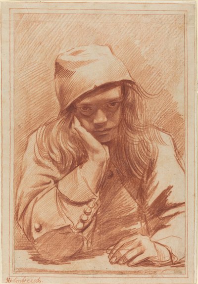 Autoportrait, c.1633-96 - Dirk Theodor Helmbrecker