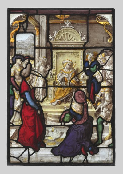 Le Jugement de Salomon et Esther devant Assuérus, vers 1530 - Dirk Vellert