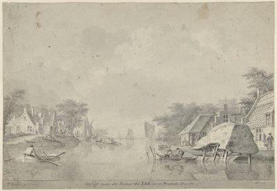Vue sur la rivière Lek à Utrecht - Dirk Verrijk