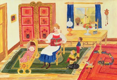 Mère avec enfants - Ditz
