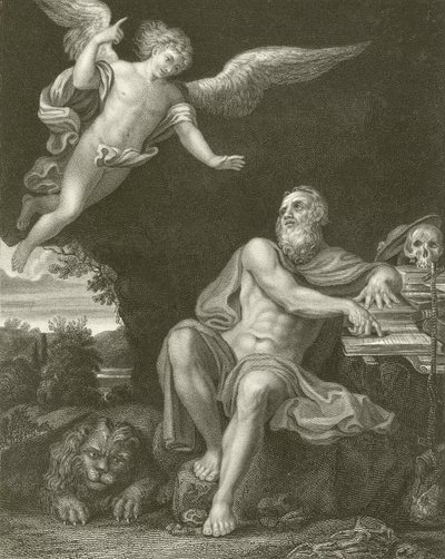 Saint Jérôme avec l