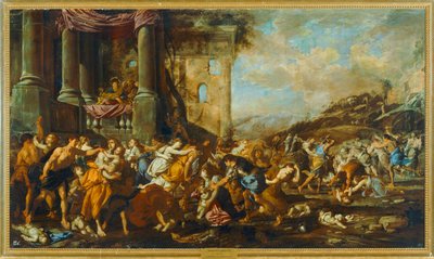 Le massacre des innocents. 10044005 ... - Domenico (1612-75) Gargiulo