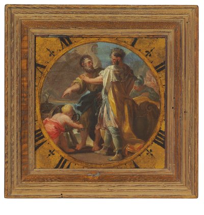Archimède démontrant son invention au roi Hiéron de Syracuse - Domenico Antonio Vaccaro