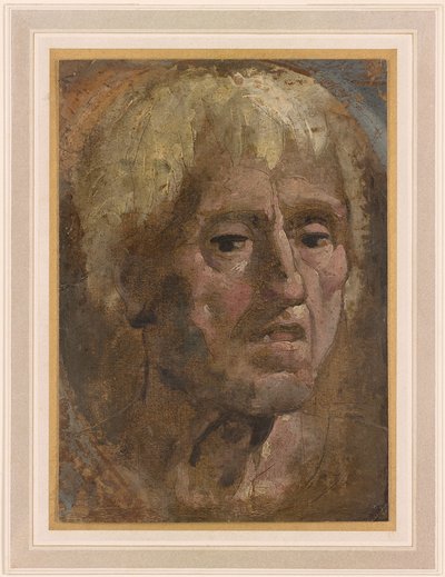 Beccafumi - Tête de vieillard à la bouche ouverte, 1535 - Domenico Beccafumi