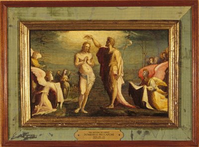 Beccafumi - Le baptême du Christ, 1528 - Domenico Beccafumi