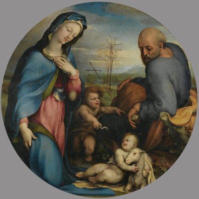La Sainte Famille avec le jeune saint Jean - Domenico Beccafumi