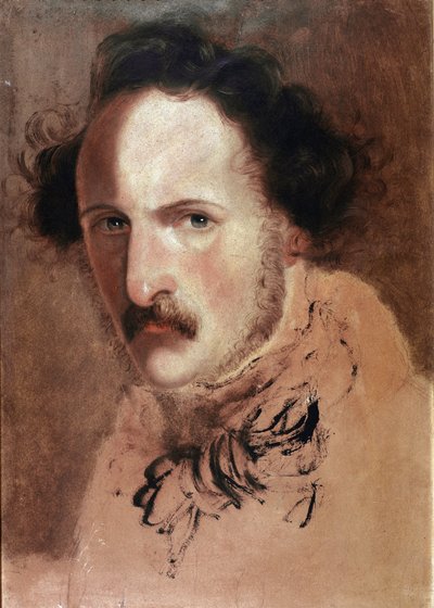 Portrait de Gaetano Donizetti, compositeur italien - Domenico Induno