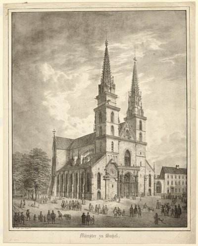 Münster à Bâle - Domenico Quaglio