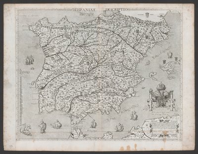 Hispaniae Descriptio de Domenico Zenoi (1560) - Domenico Zenoi
