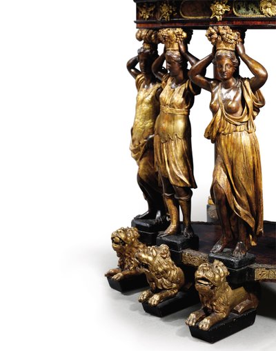 Cabinet Louis XIV (voir aussi 1766355-7) - Domenico and Gobelins workshop (attr. to) Cucci