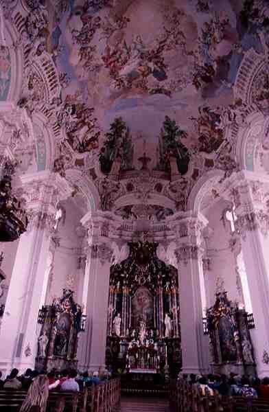 Intérieur rococo de l