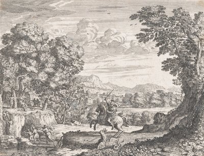 Bellérophon vainquant la Chimère, 1668 - Dominique Barriere