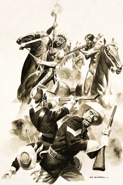 Du sang dans la prairie - Don Lawrence