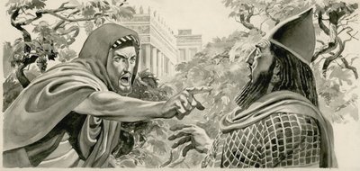 Élie dénonce le roi Achab - Don Lawrence