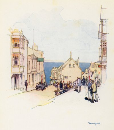 Une impression de Lyme Regis - Donald (after) Maxwell