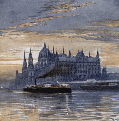 Budapest et son Parlement - Donald (after) Maxwell