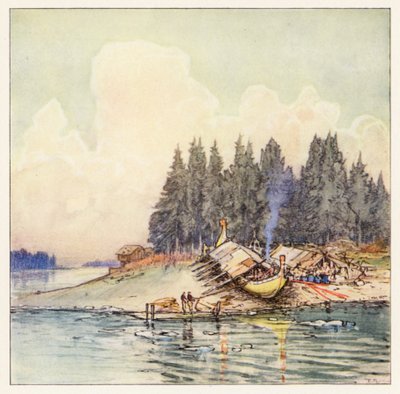 Rudyard Kipling : "Chanson de la harpe des femmes danoises" - Donald (after) Maxwell