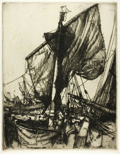 Pêcheurs de Chioggia - Donald Shaw MacLaughlan