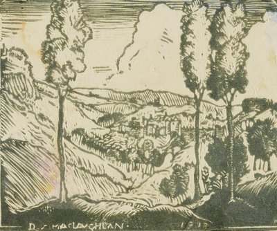 Paysage - Donald Shaw MacLaughlan