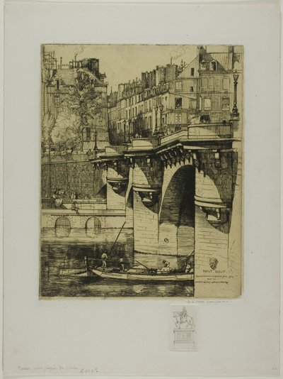 Le Pont Neuf, Paris - Donald Shaw MacLaughlan
