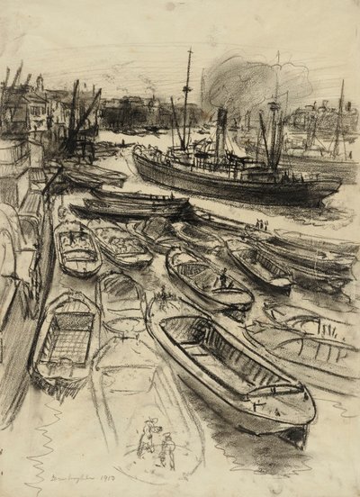 Londres sur la Tamise - Donald Shaw MacLaughlan