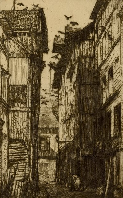 Ruelle des Pigeons, Rouen - Donald Shaw MacLaughlan